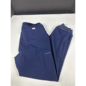 Figs Zamora Tall Jogger‎ Scrub Pants W18SW2005T Large/Tall Blue Po#2254
